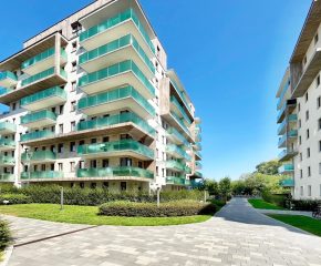 2-pokojowy apartament z 100 m2 ogrodem