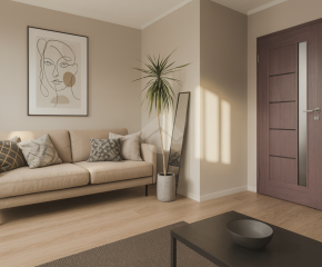 WIZUALIZACJA - 2 pokojowe mieszkanie ul. Powstańców