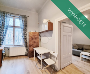 1-pokojowe mieszkanie z balkonem - osobna kuchnia - ul. Łobzowska