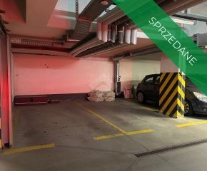 Miejsce postojowe w garażu podziemnym – Kraków – Ruczaj – ul. dr. Jana Piltza 