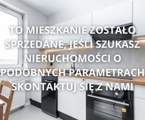 Trzypokojowe mieszkanie z balkonem i piwnicą na zamkniętym osiedlu