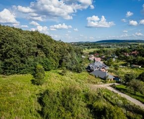 Widokowa działka 20 ar | enklawa willowa | przy lesie | 40x50