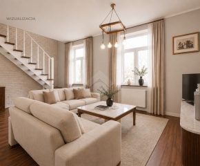 Dwupoziomowy apartament 5 min od Rynku Głównego - 3 pokoje - ul. Asnyka