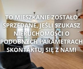 Funkcjonalna kawalerka z osobną kuchnią | blisko komunikacja