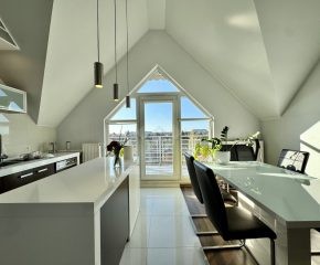 Wysoki standard | Dwupoziomowe mieszkanie 90 m² | Klimatyzacja | Garaż podziemny | Gaj