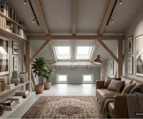 Kraków – Rakowicka | Strych 100 m² | Do adaptacji | Pozwolenie na budowę